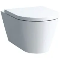 Laufen Kartell Wand-WC, Tiefspüler, spülrandlos, 545x370x355mm, H8203377570001