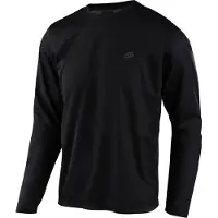 Troy Lee Designs Flowline Langarm-t-shirt Schwarz M Mann Schwarz M