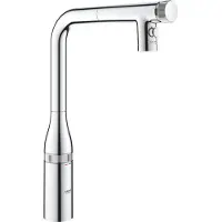 GROHE Spültischbatterie Essence SmartControl 31892, ausziehbare Dual Spülbrause, chrom