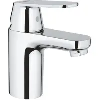 GROHE Eurosmart Cosmopolitan Einhand-Waschtischbatterie, S-Size, Ausladung 92mm, Push-Open Ablaufgarnitur, EcoMode, 23927000