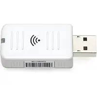Epson Wireless LAN Adapter - ELPAP10, WLAN USB-Adapter, , Weiß, EB-1970W, EB-1975W, EB-1985WU, EB-520, EB-525W, EB-530, EB-535W, EB-536Wi, EB-S04, EB-S31, EB-U04,..., Kabelgebunden, USB