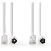 Nedis Coax & Cat6 Kombikabel | IEC (Coax) Stecker / RJ45 Stecker | IEC (Coax) Buchse / RJ45 Stecker