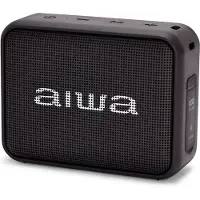 Aiwa BS-200BK, 1.0 Kanäle, 6 W, Kabellos, Tragbarer Mono-Lautsprecher, Schwarz, Tasten