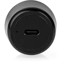 Nedis Auto-Ladegerät - 45 W - 3.0 A - Anzahl der Ausgänge: 1 - Port Type: USB-C - Automatische Spannungswahl
