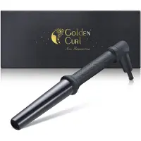Golden Curl Haarstyling Lockenstäbe The Bambino 25-32 mm Curler Schwarz