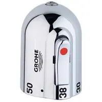 GROHE Grohtherm 1000 Temperaturwählgriff für Brause-/Wannenbatterie chrom - 47352000