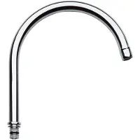 GROHE Rohrauslauf für Spültischbatterie chrom - 13049000