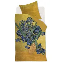 Beddinghouse Bettwäsche x Van Gogh Irises Yellow Baumwolle-155 x 220 cm