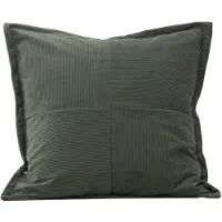 Venture Home | Dekorativer Kissenbezug Farrah Grün Polyester 50x50 cm | NADUVI