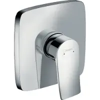 Hansgrohe Metris Brausenmischer Unterputz Fertigset eckig Chrom