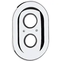 GROHE Rosette oval für Thermostat chrom - 47188000