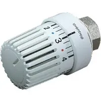 Oventrop Thermostat Uni LH, mit Fühler ohne Nullstellung, Ausführung: weiß, 1 Stk.