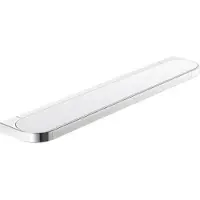 Hewi System 800 Ablage 8000310045 verchromt, 600 mm, Platte Glas satiniert