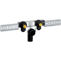 Geberit Anschlusswinkel PushFit 20mmxRp 1/2, 90G, mont, 2-f, 52mm, Rotg.