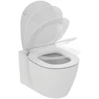 Ideal standard WC-Paket Connect AquaBlade mit WC-Sitz Softclosing 365x540x340mm Weiß