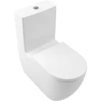 Villeroy & Boch Subway 3.0 Stand-WC-Kombination 4672T001 37x71cm, TwistFlush, spülrandlos, weiß