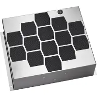 Electrolux SUPCHARCF1, Filter für Dunstabzugshaube, Schwarz, Silber, Karbon, 1 Stück(e)