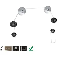 Macleans Superslim TV Wandhalterung Halterung Fernsehhalterung 32-75" VESA 100x100, 200x200, 300x300, 400x400, 600x600, 800x800 mm