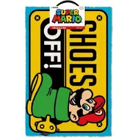 Super Mario Fussmatte Shoes Off