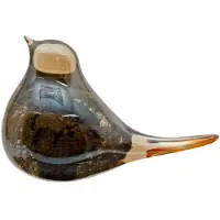 Gifts Amsterdam Skulptur Blend L Ocker Glas 16X6X10Cm