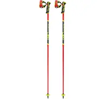 LEKI Skistock Venom SL 3D Bright Red Black Neon Yellow-120 cm