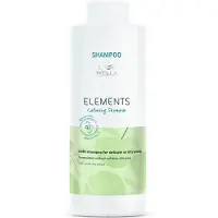 Wella Elements Calming, 1000 ml, Shampoo, Professionell, Frauen, trockenes Haar, Empfindliches Haar, Alle Farben