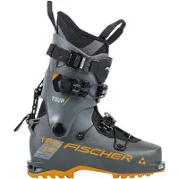 Fischer - Skischuhe für Wanderungen - Transalp Tour Rhino Grey/Rhino Grey für Herren - Größe 27.5 - Grau