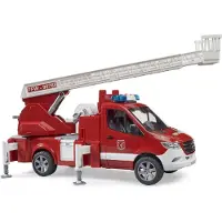 BRUDER 02673, Feuerwehrauto, 4 Jahr(e), ABS Synthetik, Rot, Weiß