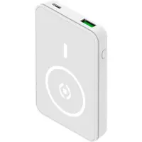 Celly MAGPB5000 5000 mAh Kabelloses Aufladen Weiß