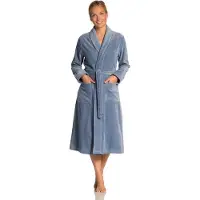 Vossen Bademantel Anna Smoke Blau Damen-M