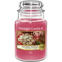 Yankee candle Duftkerze Peppermint Pinwheels Medium 1 St