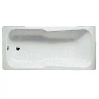 Bette 2560-000 Badewannen Rechteck Set Weiß