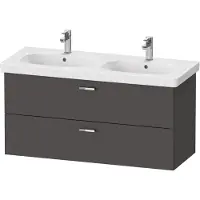 Duravit Waschtischunterbau XBASE 2 Schubk 560x1150x458mm graphit matt