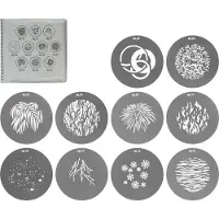 Nanlite Gobo-Set Serie 2 mit 10 Schattenmasken für PJ-FZ60 19/36 Projektor