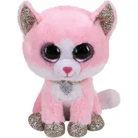 TY Beanie Buddy Fiona Rosa Katze 24cm