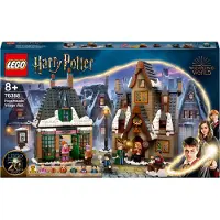 LEGO 76388 Harry Potter Besuch in Hogsmeade Spielzeug für Jungen und Mädchen ab 8 Jahre, Set zum 20. Jubiläum mit Ron als goldene Minifigur