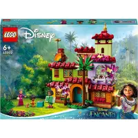LEGO 43202 Disney Das Haus der Madrigals, Encanto, Spielzeug zum Bauen aus Encanto, Puppenhaus mit 2 Mini-Puppen, 1 Mikro-Puppe und Tieren, Geschenk für Kinder