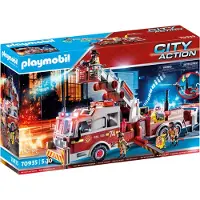 Playmobil City Action 70935 Feuerwehr-Fahrzeug: US Tower Ladder