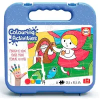Educa Rotkäppchen Färbepuzzle 20 Teile mit Farben