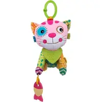 Bali Bazoo Kuscheltier C-Ring Greifling Activity Spielzeug Plüschtier ab Geburt rosa