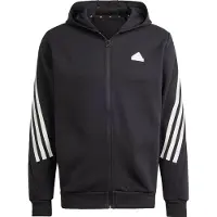 Adidas Sweatshirt mit Kapuze, die vollständig mit einem 3-Streifen-Reißverschluss versehen ist Future Icons