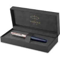 Parker Rollerball Sonnet Fuji Sond.Edi. Blau Silber M Schw Geschenkbox