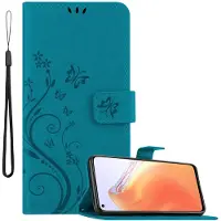 Cadorabo Hülle für Xiaomi Mi 10T / Mi 10T PRO mit Blumen Muster