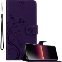 Cadorabo Hülle für Sony Xperia L4 mit Blumen Muster
