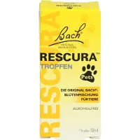 Bach Rescue Bach Original Bach-Blüten RESCURA Tropfen Pets für Tiere, 10 ml Lösung