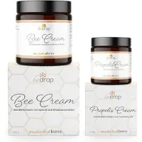 Bedrop Creme-Set | Bee Cream Bienengift Salbe + Propolis 160 ml Creme