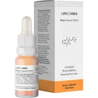 LipoVibes Vitamin D3 K2 - 'Sonnenvitamin“ mit wichtiger Funktion 10 ml Tropfen