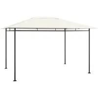 The Living Store Pavillon 384x281x270 cm Creme 180 g/m²