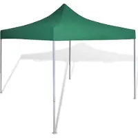The Living Store Faltzelt 3 x 3 m Grün