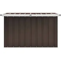 The Living Store Gartenbox Braun 109 x 67 x 65 cm